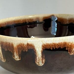 Vintage Pfaltzgraff Gourmet Brown Set of 2 Coupe Cereal Bowl Stoneware